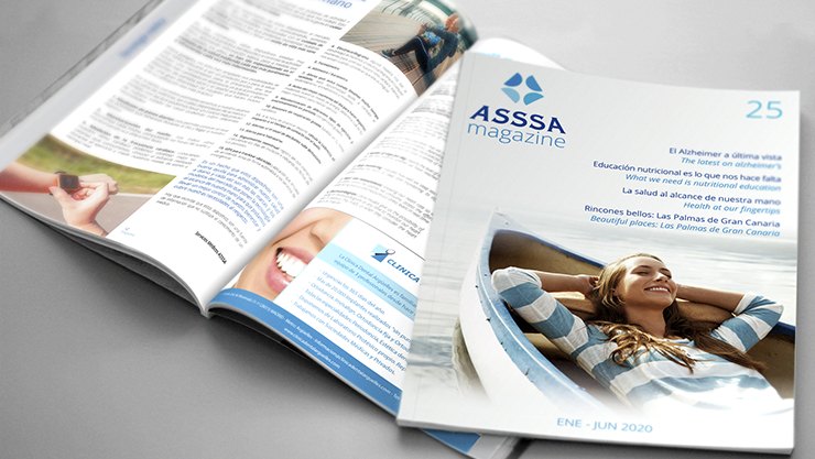 Salud y tecnología en ASSSA Magazine 25