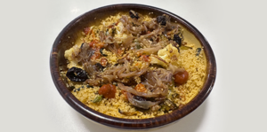 Couscous with seasonal vegetables